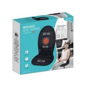 Health Touch Massage Seat Topper Vibration and Heat 2 Level Intensity